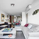 Paradis - 3 Etoiles, Vue Apaisante Sur Golf, Pins Parasols, 2e Etage - 80 M2 Dont Terrasse Avec Pergola, 2 Chambres, 3 Clim, Wifi - Piscine, Parking Et Park A Velos, Ascenseur - En Option Linge, Menage - Pistes Cyclables, A Proxi 아파트 *