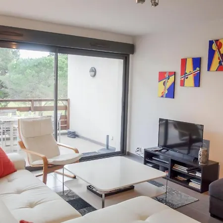 Paradis - Vue Apaisante Sur Golf, Pins Parasols, 2e Etage - 80 M2 Dont Terrasse Avec Pergola, 2 Chambres, 3et Iles, 3 Clim, Wifi - Piscine, Parking Et Park A Velos, Ascenseur - En Option Linge, Menage - Pistes Cyclables, A Proximite Apartment *