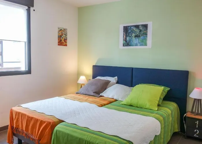 Paradis - 3 Etoiles, Vue Apaisante Sur Golf, Pins Parasols, 2e Etage - 80 M2 Dont Terrasse Avec Pergola, 2 Chambres, 3 Clim, Wifi - Piscine, Parking Et Park A Velos, Ascenseur - En Option Linge, Menage - Pistes Cyclables, A Proxi Lejlighed *