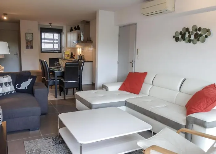 Paradis - 3 Etoiles, Vue Apaisante Sur Golf, Pins Parasols, 2e Etage - 80 M2 Dont Terrasse Avec Pergola, 2 Chambres, 3 Clim, Wifi - Piscine, Parking Et Park A Velos, Ascenseur - En Option Linge, Menage - Pistes Cyclables, A Proxi