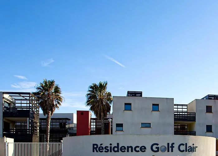 Paradis - 3 Etoiles, Vue Apaisante Sur Golf, Pins Parasols, 2e Etage - 80 M2 Dont Terrasse Avec Pergola, 2 Chambres, 3 Clim, Wifi - Piscine, Parking Et Park A Velos, Ascenseur - En Option Linge, Menage - Pistes Cyclables, A Proxi